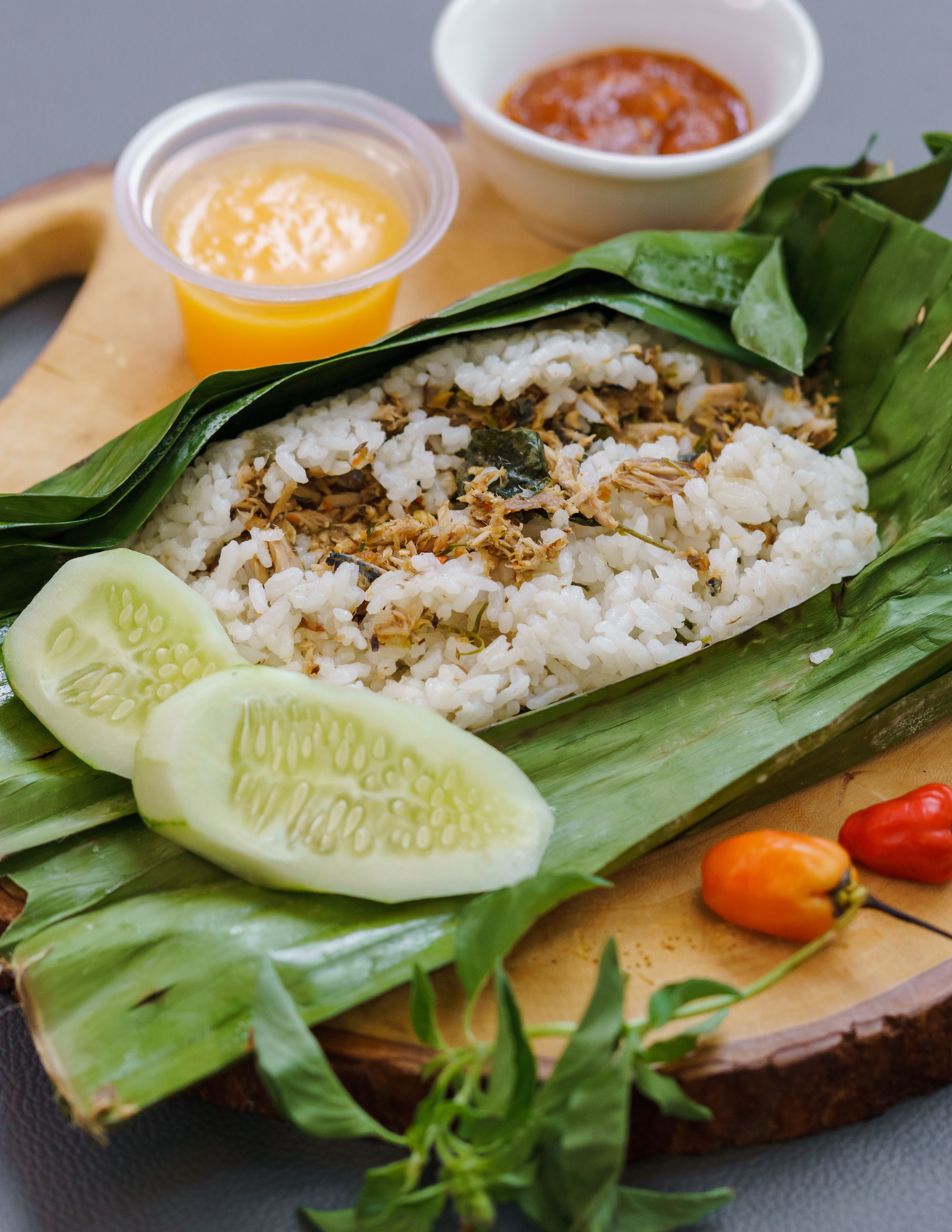 Nasi Bakar Teri Medan